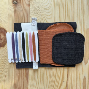 Kit pentru reparații Manymonths - Foggy Black/Clay