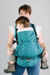 Poarta-ma, Marsupiu Ergonomic, portbebe ,Luna Mare Plus, Randunici