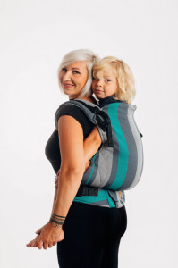 Marsupiu ergonomic LennyPreschool, Smoky Mint