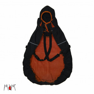 Protectie MaM All Season Combo (3 in 1) - Black/Rooibos Red + Cagula ajustabila