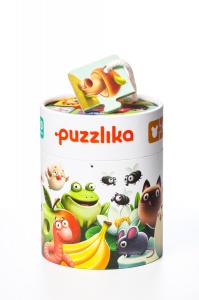 Puzzle 20 piese, , Ce mananca, Cubika