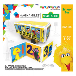 Sesame Street School Bus, Magna-Tiles Structures