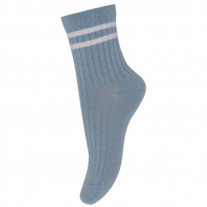 Șosete extrafine din bumbac Mp Denmark - Benn Dusty Blue