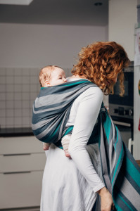 Wrap tesut Lennylamb - Smoky Mint - size S (4,2m)