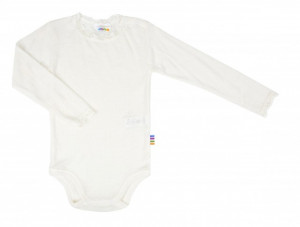 Body Joha lână merinos si mătase - Basic White