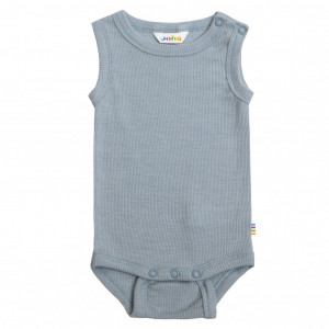Body/Maiou Joha lână merinos si matase - Soft Blue