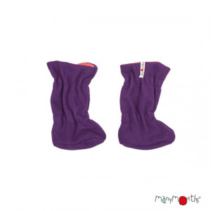 Botosei ManyMonths Winter Booties Mam*tec pt babywearing - Precious Coral/Plum