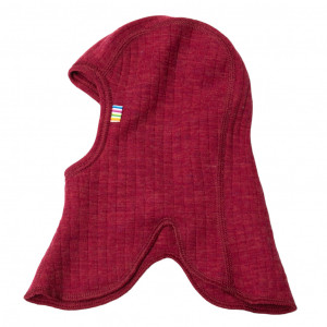 Cagulă dublată lână merinos Joha - Basic Fuchsia