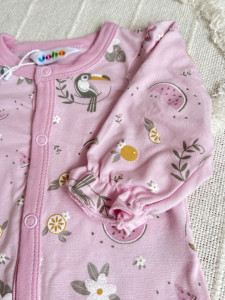 Jumpsuit din bambus Joha - Tukan Pink