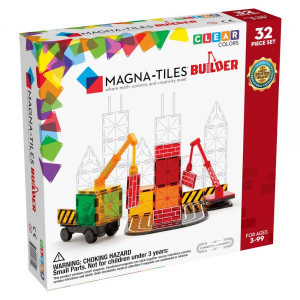 Magna-Tiles Builder, set magnetic 32 piese
