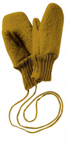 Manusi Disana lână organica boiled wool (lana fiarta) - Gold