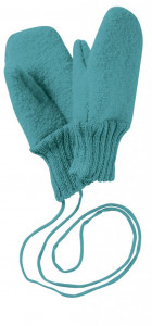 Manusi Disana lână organica boiled wool (lana fiarta) - Lagoon