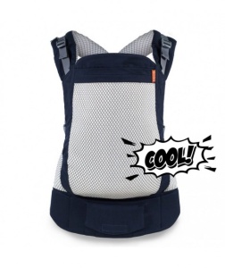 Marsupiu ergonomic, portbebe , Beco Toddler, Cool Navy - Aerisit, Cu Plasă 3D Și SPF 50