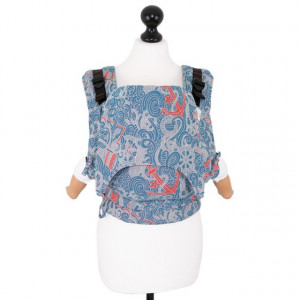 Marsupiu Ergonomic, Fidella Fusion Baby Wrap Conversion, Sea Anchor -maritime blue