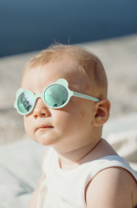 Ochelari de soare Ki ET LA ,2-4 ani - Ourson Almond Green