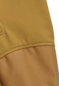 Overall impermeabil din softshell Mikk-line - Bistre