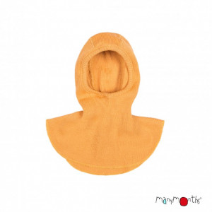 Cagula ManyMonths lână merinos - Golden Oat, marime 5-7/7,5 ani