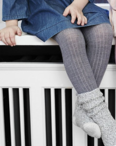 Dres mp Denmark din lână - Rib Grey Marled