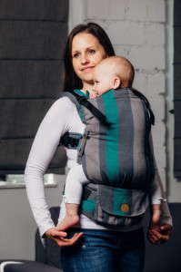 Marsupiu Ergonomic, portbebe ,Lenny lamb LENNYUP GRADE, SMOKY MINT