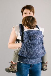 Poarta-ma, Marsupiu Ergonomic, portbebe, Luna Mare Plus, Casute