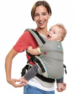 Marsupiu Ergonomic, Portbebe , Manduca XT, Grey-Ocean