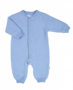 Overall lână merinos fleece Joha - Basic Blue Allure