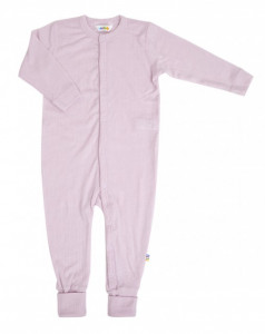 Overall/Pijama Joha lână merinos cu/fara sosete - Basic Rose