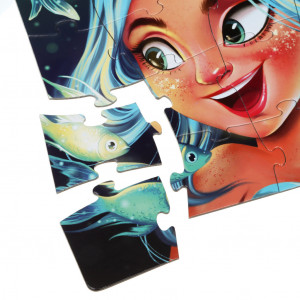 Puzzle 25 piese, Princess Marine, Cubika