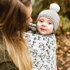 Wrap elastic Boba, Bebe Oui - Marsupiu ergonomic