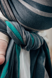 Wrap tesut Lennylamb - Smoky Mint - size S (4,2m)