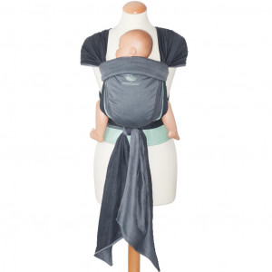 WrapTai halfbuckle Manduca Twist - Grey-Mint