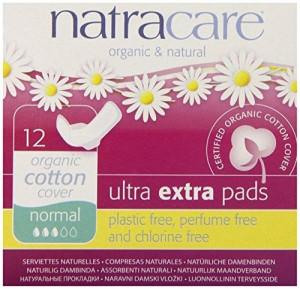 Absorbante Ultra Extra de noapte (3 picaturi) - normal, Natracare