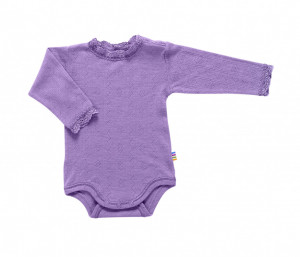 Body Joha lână merinos si mătase - Basic Purple