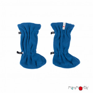 Botosei ajustabili ManyMonths Winter Booties pt babywearing - Cosmos Blue/Midnight Blue