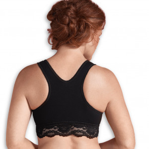 Bustiera pentru alaptare - Carriwell Lace Nursing Bra, Negru