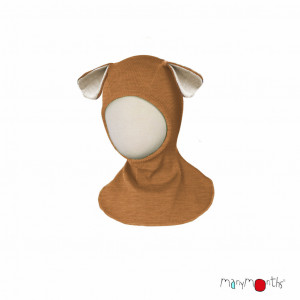 Cagulă ManyMonths lână merinos - Clay