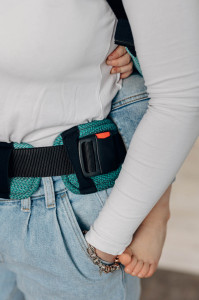 Lenny Upgrade, Herringbone Ombre Green - Marsupiu Ergonomic