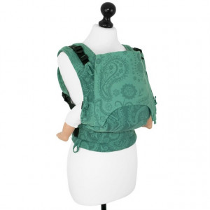 Marsupiu Ergonomic, Fidella Fusion Baby Wrap Conversion, Persian Paisley - Jungle