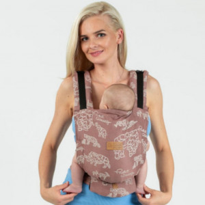 Marsupiu Ergonomic Isara Quick Full Buckle, Wildlife Terra
