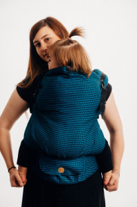 Marsupiu ergonomic LennyPreschool, Tanzanite