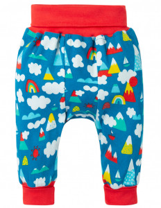 Pantaloni din bumbac organic - Climb A Rainbow, Frugi