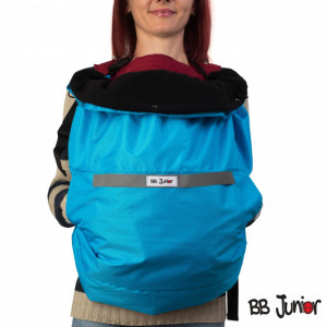 Protectie marsupiu 4 anotimpuri 3 in 1, BB Junior-albastru