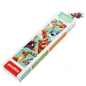Puzzle 16 piese, Animalutele de la Munte, Cubika