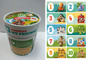 Puzzle 20, Sa ne numaram prietenii, Cubika