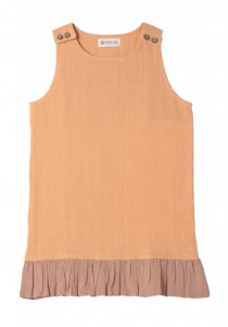 Rochita din muselină Organic by Feldman - Ochre