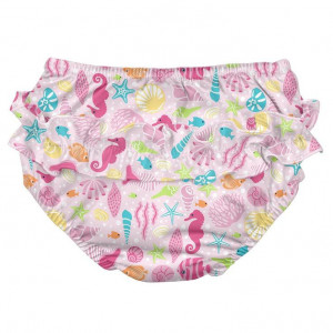 Slip de inot refolosibil Iplay UPF 50+ - Pink Sealife
