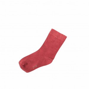 Sosete subtiri din bambus Joha - Basic Red Berry