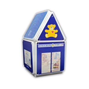 The Workshop, set cu autocolante, Magna-Tiles Structures