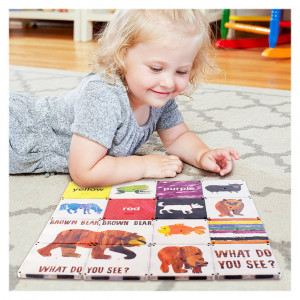 Ursule brun, tu ce vezi?, Eric Carle, Magna-Tiles Structures (16 piese)