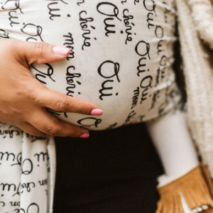 Wrap elastic Boba, Bebe Oui - Marsupiu ergonomic